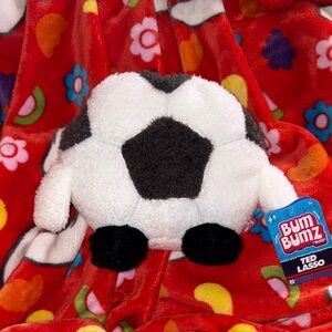 Ted lasso 7.5 inch soccer ball BumBumz plush BNWT